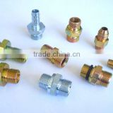 hose fitting with zinc plating