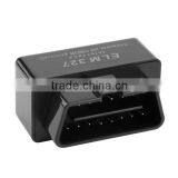 SUPER MINI ELM327 Bluetooth OBD2 V2.1 Black Smart Car Diagnostic Interface ELM 327 Wireless Scan Tool New Dropping Shipping thumbnail-6