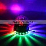 RGB LEDS Sound Actived Mini Rotating Crystal Magic Ball Stage Ceiling Lights for KTV Xmas Party Wedding Show Club Pub Disco DJ thumbnail-5