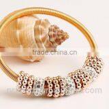 Korean Jewelry Euro-American Multilayer Bangle Shamballa Polymer Clay Bracelets thumbnail-6