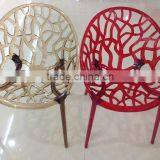 Unique Design Outdoor Furniture Leisure Style Polycarbonate PLASTIC GARDEN CHAIR thumbnail-2