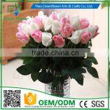 Greenflower 2016 Wholesale Real Touch Latex PU Gemstone Rose China Artificial Flowers Rose for Wedding Decoration thumbnail-2