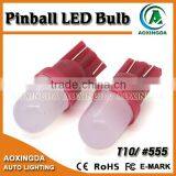 T10 Wedge 555 no Ghosting Pinball Led Bulb 6.3V