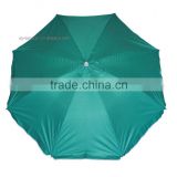 solid seawave color nylon fabric steel frame outdoor beach umbrella parasol