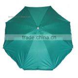 Solid Seawave Color Nylon Fabric Steel Frame Outdoor Beach Umbrella Parasol thumbnail-1