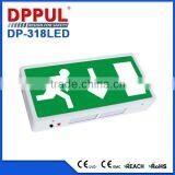 0.8W 3.6V 1.8Ah Rechargeable Battery Wall Mounted Emergency Exit Box
