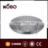 Stainless Steel Round Tray With 0PP Bag thumbnail-3
