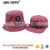 Custom Embroidered Flat Brim Adjustable Snapback Caps thumbnail-4