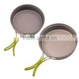 10pcs Portable Foldable Aluminum Frying Pan Pot Bowl Set Kitchen Cookware for Travel Outdoor Camping Hiking Cooking thumbnail-4