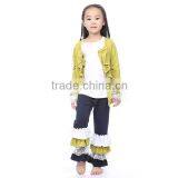 2015 Baby Girls Ruffled Cardigan,autumn Fashion for Kids thumbnail-6