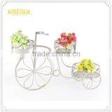 Antique Metal Flower Planter Holder for Garden Deco thumbnail-1