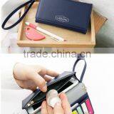 Korea Brand Iconic Smart Phone in Purse Travel Purses Pouch for Teens Two Folding Tote Wallet thumbnail-5