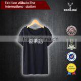 Summer Fashion Women's Clothing Collar Printing New Cotton of White t Shirt Women thumbnail-3