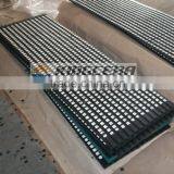 Anti-slippage 95 Alumina Ceramic Tiles Lined Snub Drum Lagging thumbnail-6