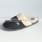 Comfortable Man Felt Slipper With Logo thumbnail-1