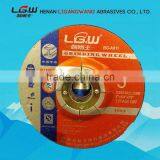 387 Hot Sale LGW Abrasive 125*6*22 2.5NET Depressed Center Grinding Wheel FOR THAILAND MARKET thumbnail-1