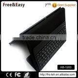 Factory Price 78keys Bluetooth Wireless Keyboard With Leather Case thumbnail-5