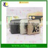 Small Canvas Portable Linen Money Coins Case Makeup Zipper Bag Pouch thumbnail-1