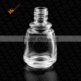 Cone shape Nail Polish Bottle Clear Glass Bottle High Quality