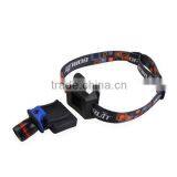 Adjustable Beam 3W Cheap LED Headlamp Headlight With Cap Clip thumbnail-3