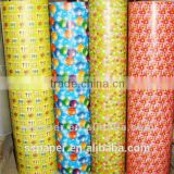colorful custom logo printed wrapping paper for christmas jumbo paper roll