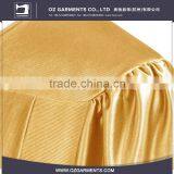Unisex College Shiny Antique Gold Bachelor Graduation Gown thumbnail-3