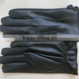 Cheap warm winter pu gloves for man