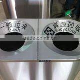 New Product Standard Size For Outdoor Park Craft Art Dustbin thumbnail-4