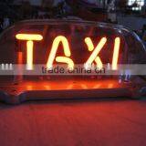 12V neon taxi sign CE/ROHS