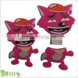 100% Eco-friendly Silicone Promotional Usb Key