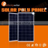 2016 Guangzhou Felicity long lifetime 150w/18v pv poly solar panels