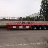 Low Bed Semi-trailer for Heavy Equipments and Construction Machinery Transportation thumbnail-3