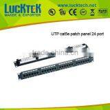 19'' Utp Cat5e 24 Ports Patch Panel