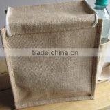 Carry on Lunch Bag Made From Eco Friendly Jute thumbnail-4