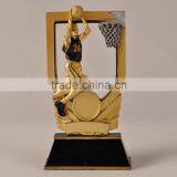 Golden Basketball Resin Souvenir Sports Awards thumbnail-1