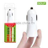 GOLF good quolity qc2.0 car charger hot new products for 2015 12v qc 2.0 car battery charger for mobile phone