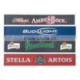 High Sale Embossed Individual Words Custom Pvc Bar Mat thumbnail-1