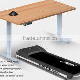 Wireless Speec Switch Office Treadmill With Adjustable Desk With Max.speed 8km/h Factory Directly