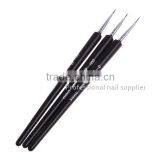 Black Nail Liner Brush Kit thumbnail-1