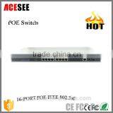 16 Port Switch With 16 Port Poe IEEE 802.3af Switch APE RT881 thumbnail-1