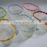 Crochet Mini Basket Heart thumbnail-3