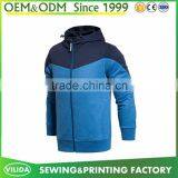 Custom Plain Zip up Black Man Neoprene Jacket Casual Varsity Jacket thumbnail-3