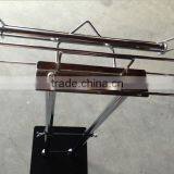 RH-VF-Rod-04 Retail Groceries Flooring Round Metal Display Stands Pull Metal Stands Floor Stand Produce Roll Bag Holders thumbnail-3