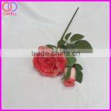 Real Touch 2 Heads Giant Fake Rose Flower thumbnail-3
