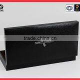 High-end New Stayle Black Cosmetic Box With Bright Special Paper Silver Stamping