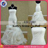 2014 New Arrive Layer Ruffle Mermaid Fishtail Wedding Dress Wholesale Dress thumbnail-4
