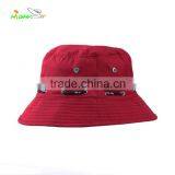 China Manufacture Polyester Fabric Pure Color Outdoor Activities Panama Bucket Hat thumbnail-4