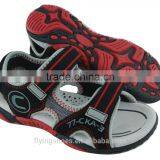 New Design Colorful Hollow Out Rubber Sandals With Net Cloth thumbnail-2