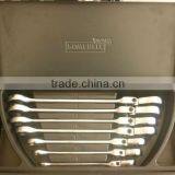 180 Degree Flexible Combination Ratchet Wrench