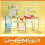 Guangzhou Factory Clear Transparent Cosmetic Folding Pvc Box(ZDPVC11-047) thumbnail-1